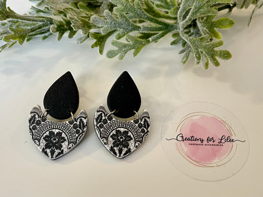 Clay Earrings - Floral Collection
