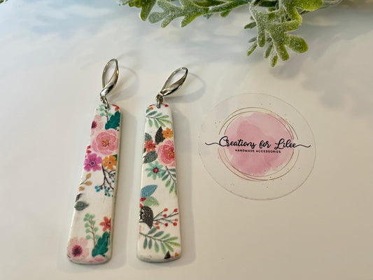 Clay Earrings - Floral Collection