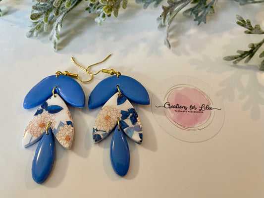 Clay Earrings - Floral Collection
