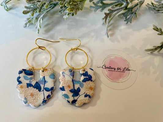 Clay Earrings - Floral Collection