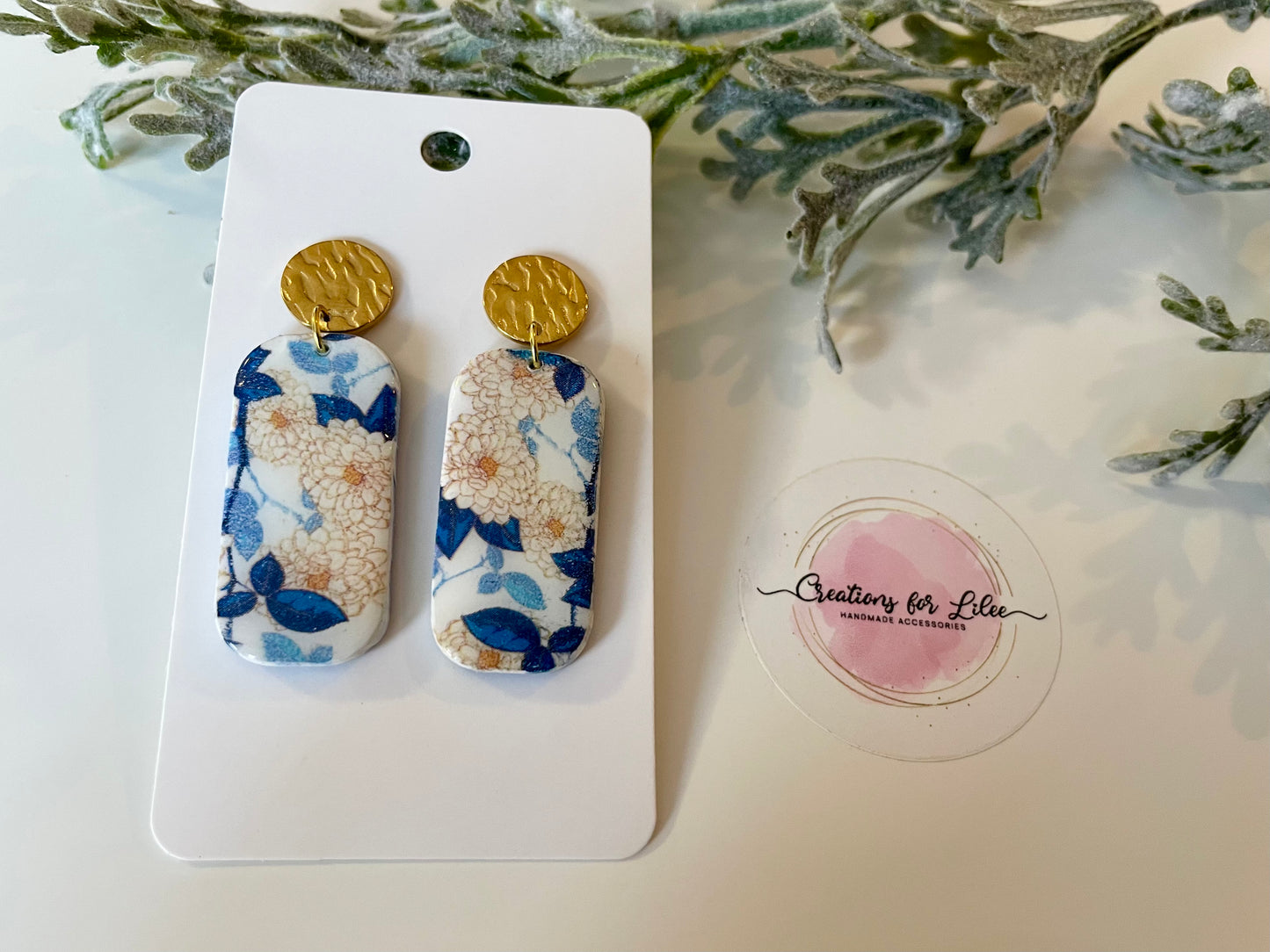 Clay Earrings - Floral Collection