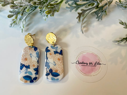 Clay Earrings - Floral Collection