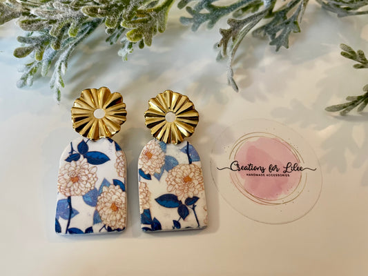 Clay Earrings - Floral Collection