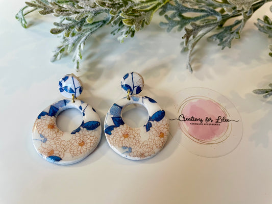 Clay Earrings - Floral Collection