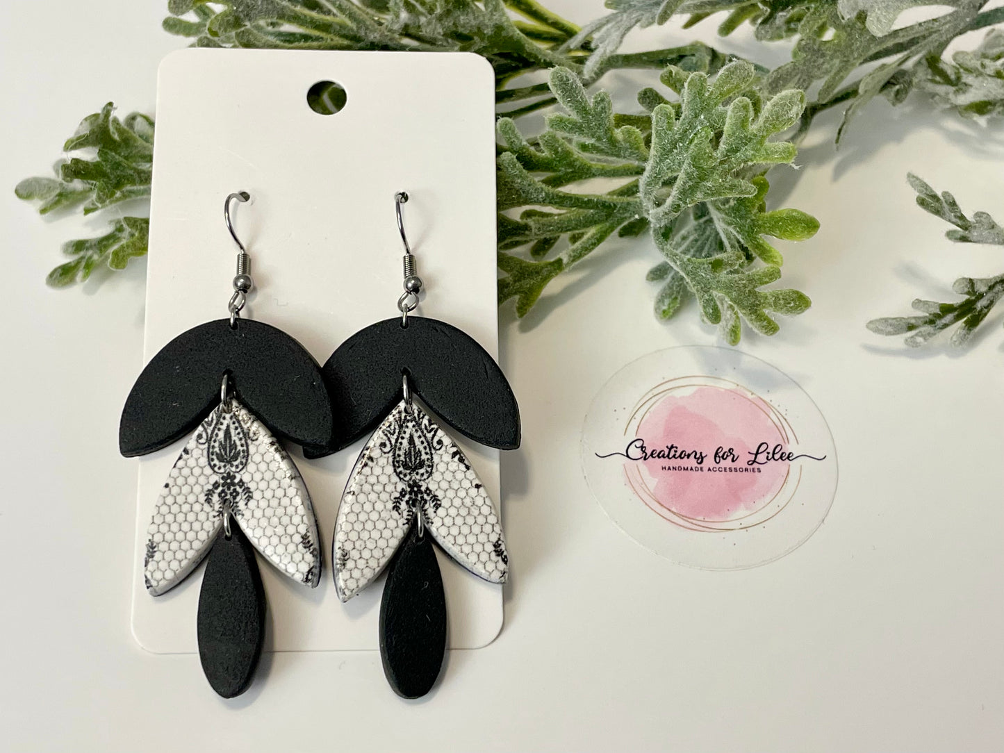 Clay Earrings - Floral Collection