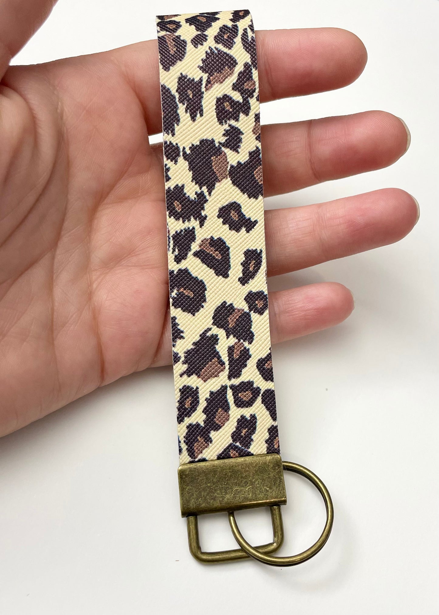 Leatherette Wristlet Lanyard