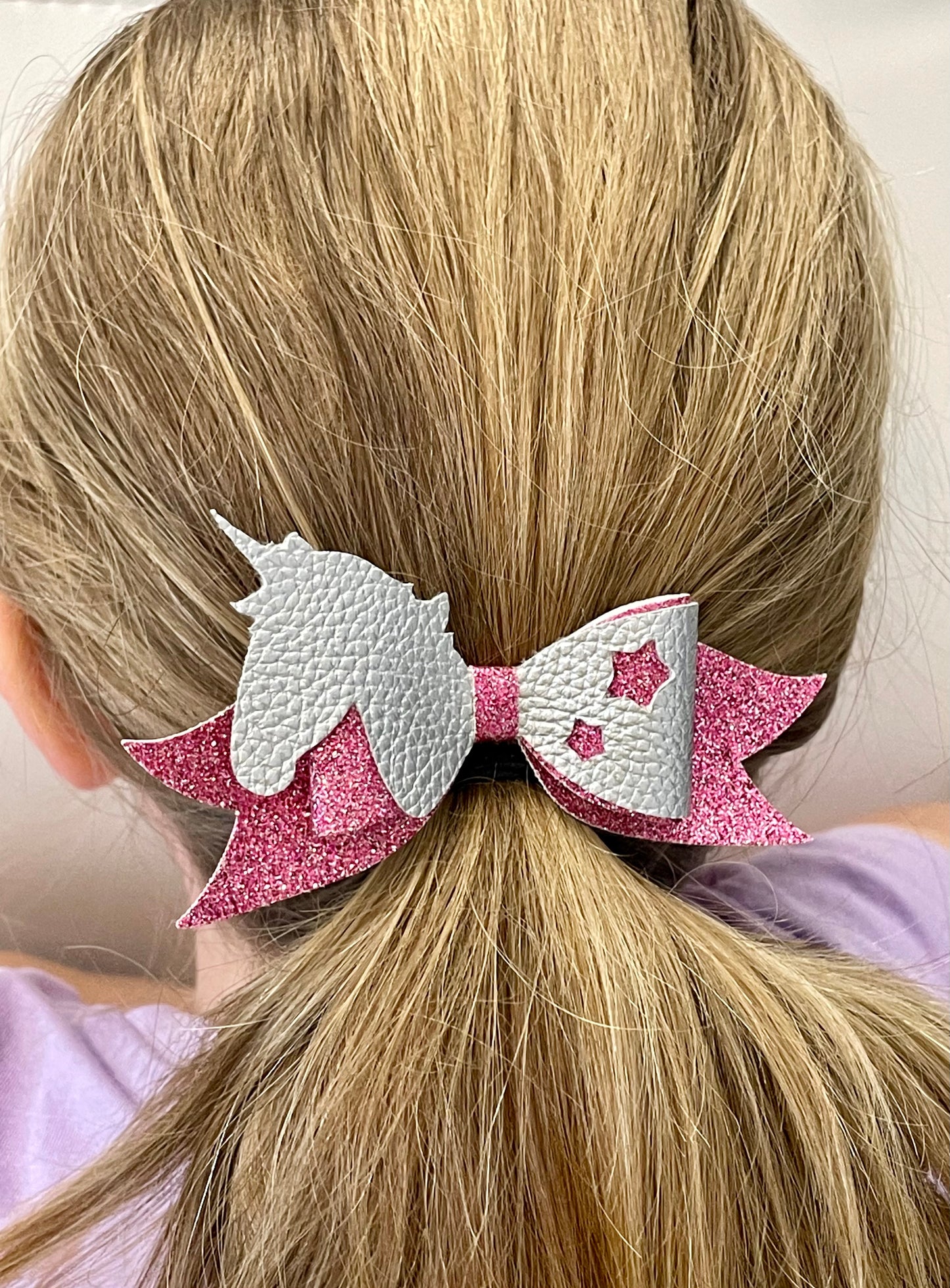 Unicorn Hair Bows