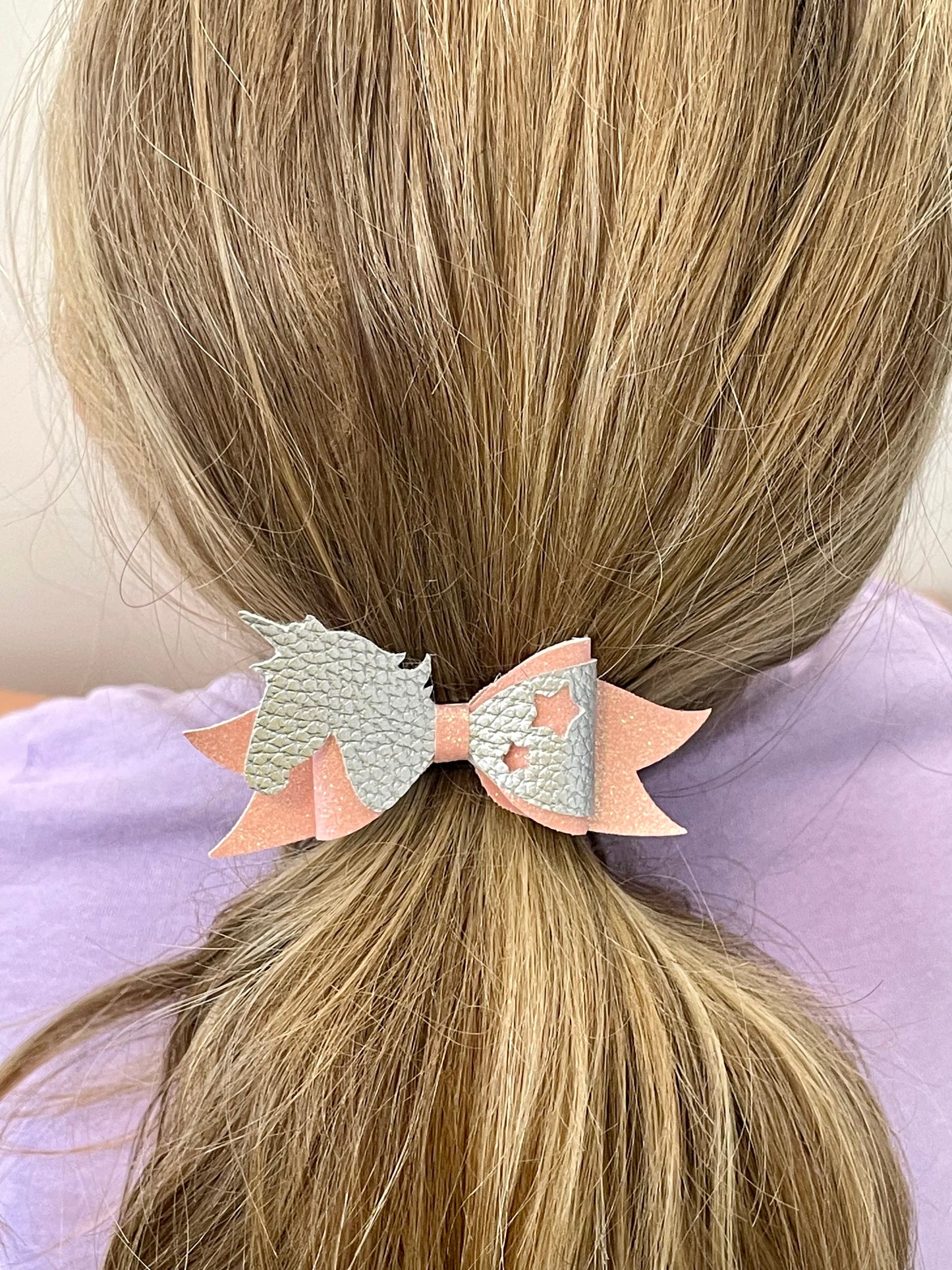 Unicorn Hair Bows