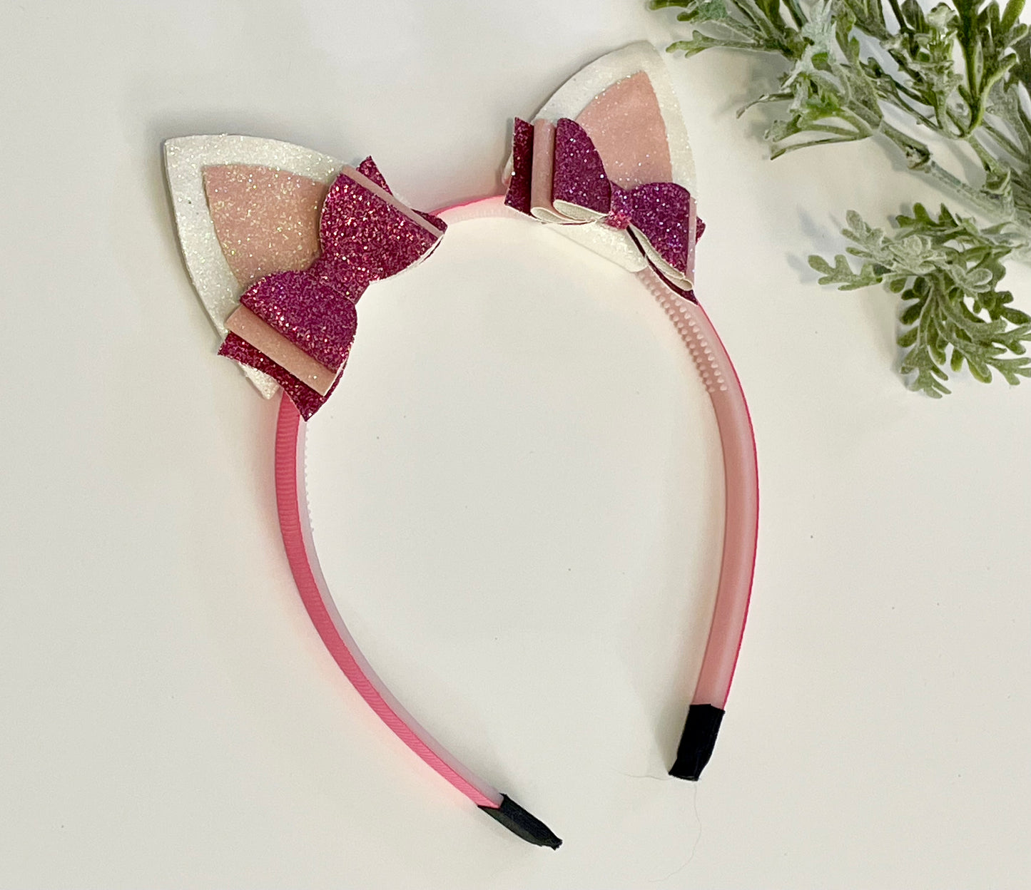 Cat Ear Bow Headband