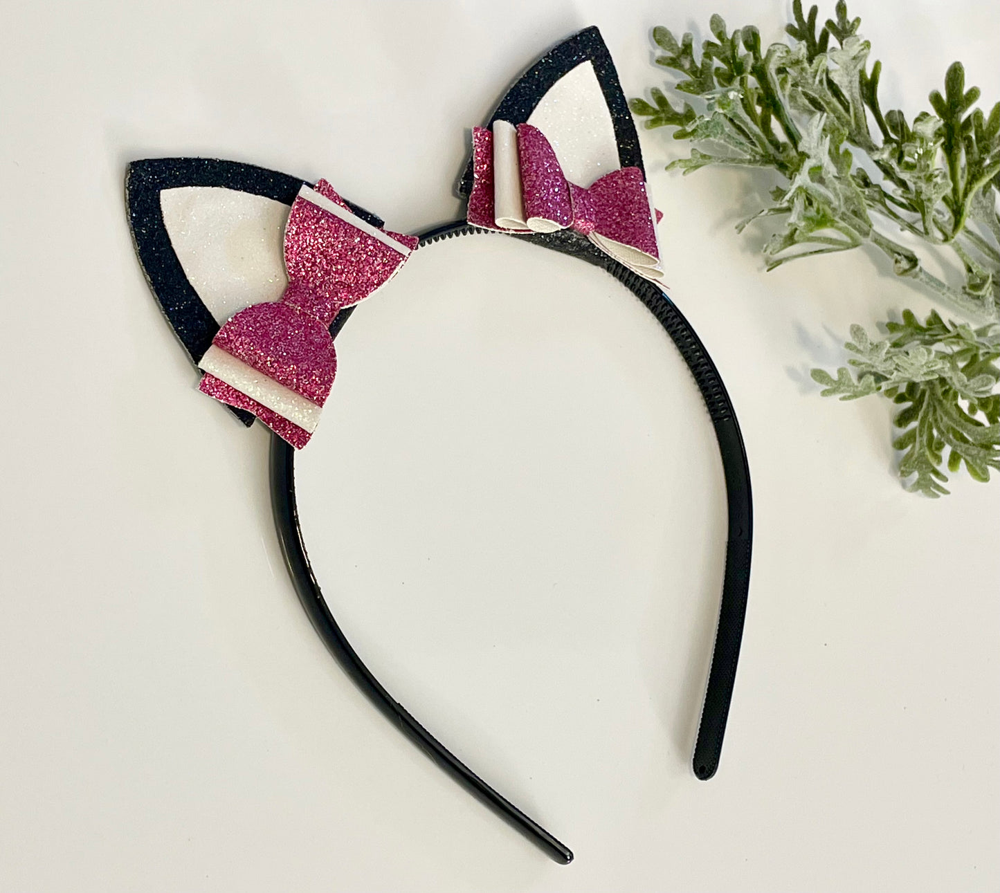 Cat Ear Bow Headband