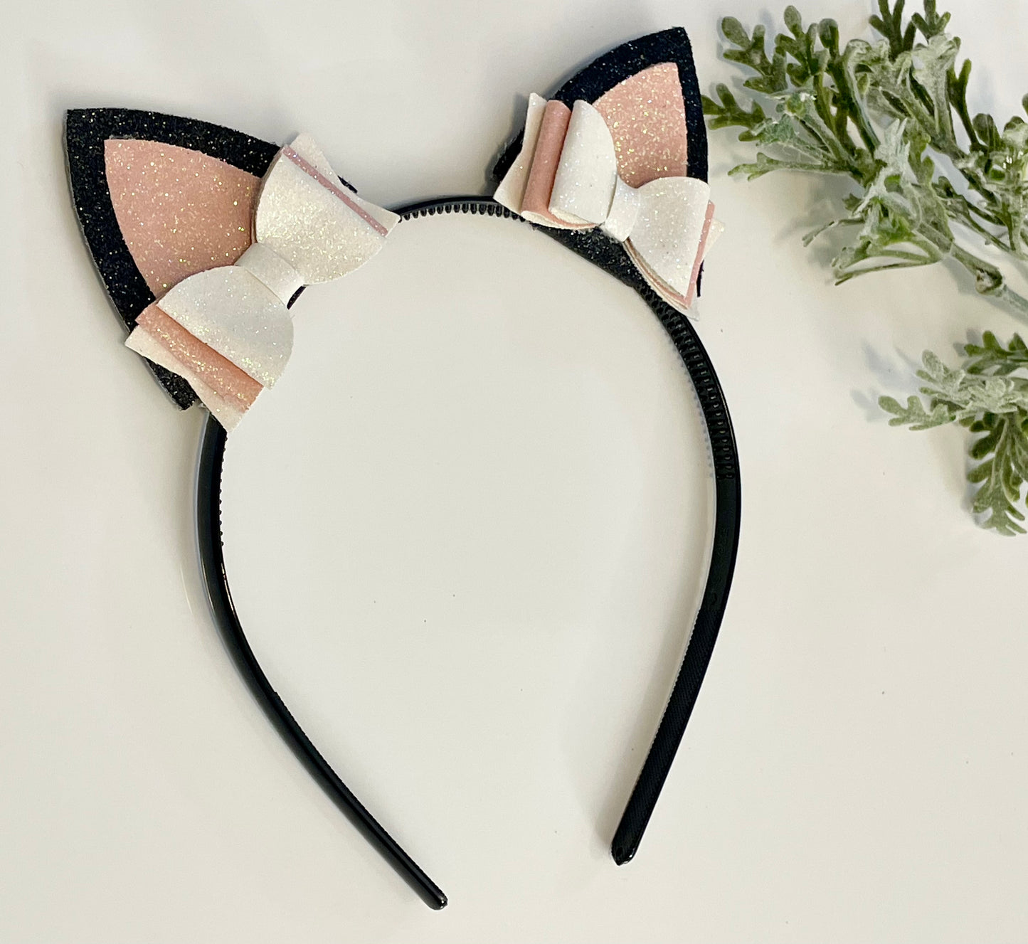 Cat Ear Bow Headband