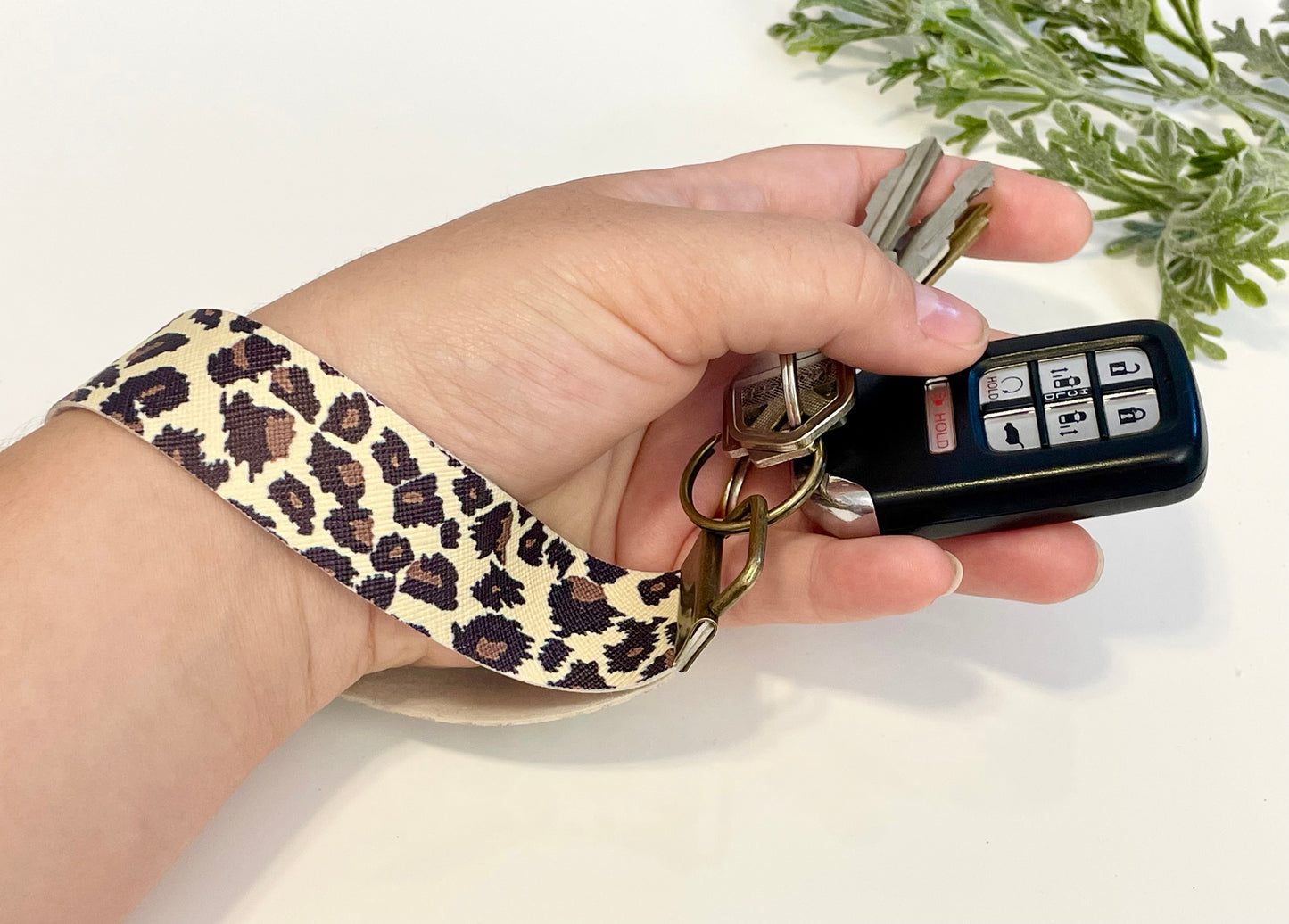 Leatherette Wristlet Lanyard