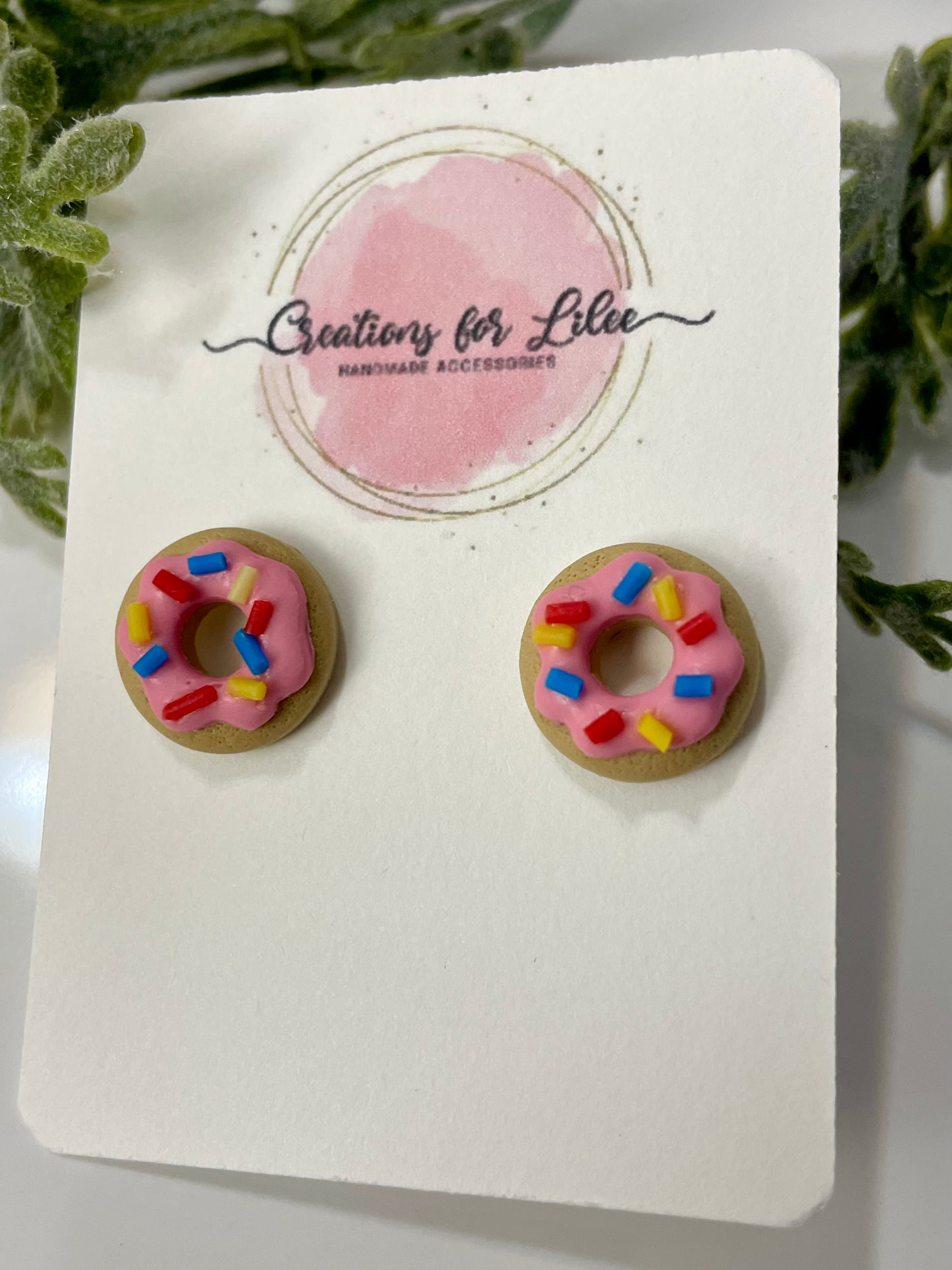 Donut Stud Earrings