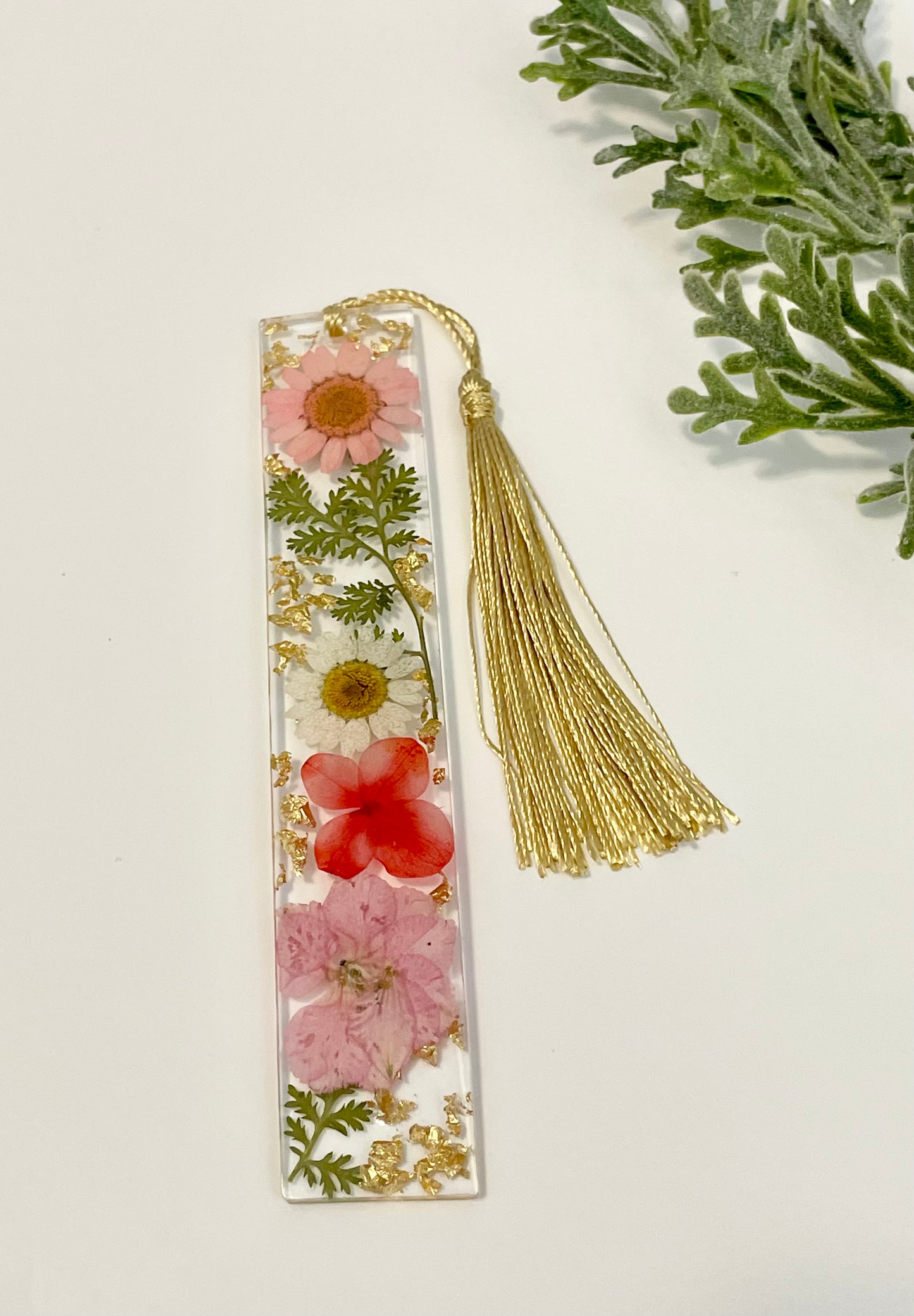 Resin Bookmarks - Floral