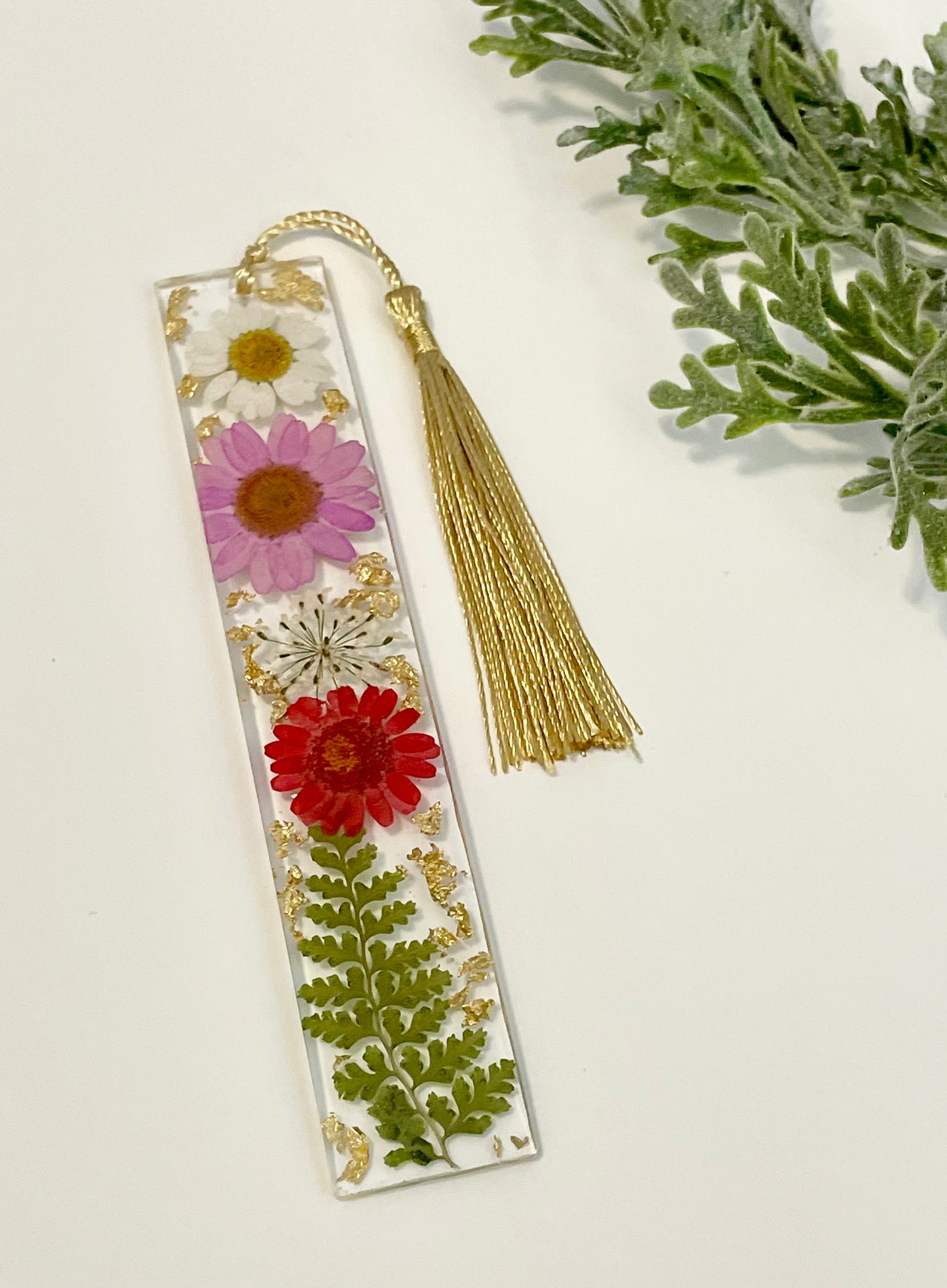 Resin Bookmarks - Floral