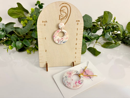 Clay Earrings - Floral Collection