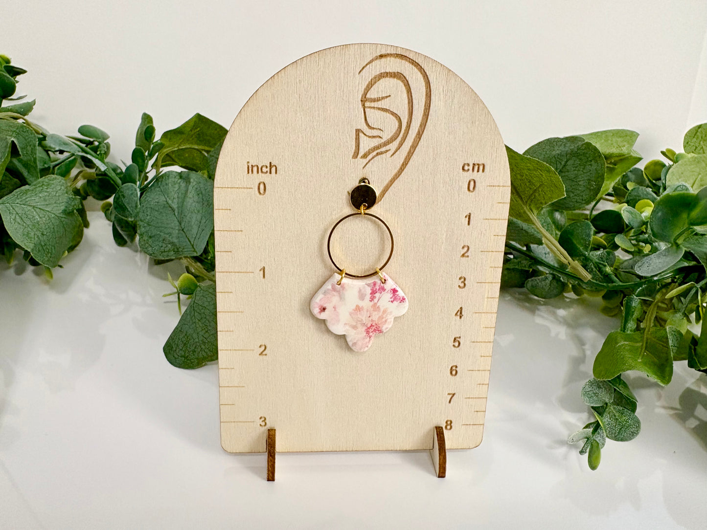 Clay Earrings - Floral Collection