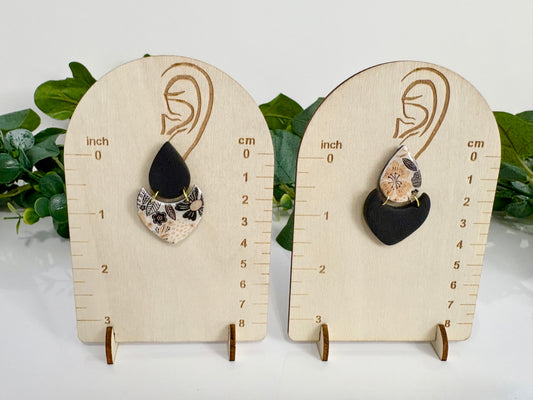 Clay Earrings - Floral Collection