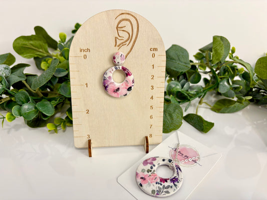 Clay Earrings - Floral Collection